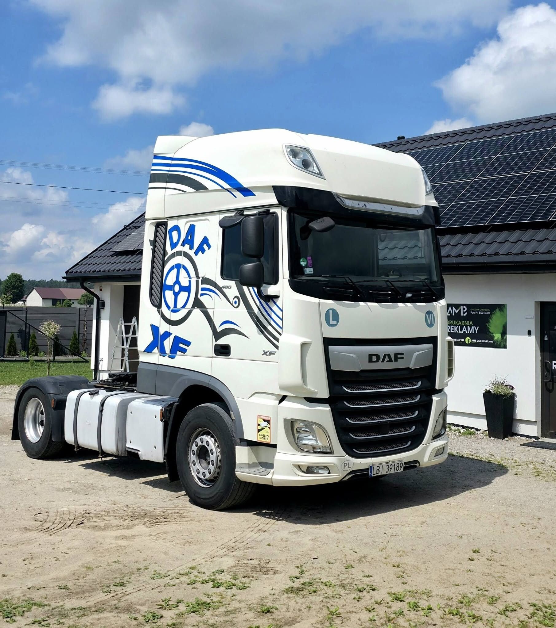 Grafika na ciągnik DAF XF