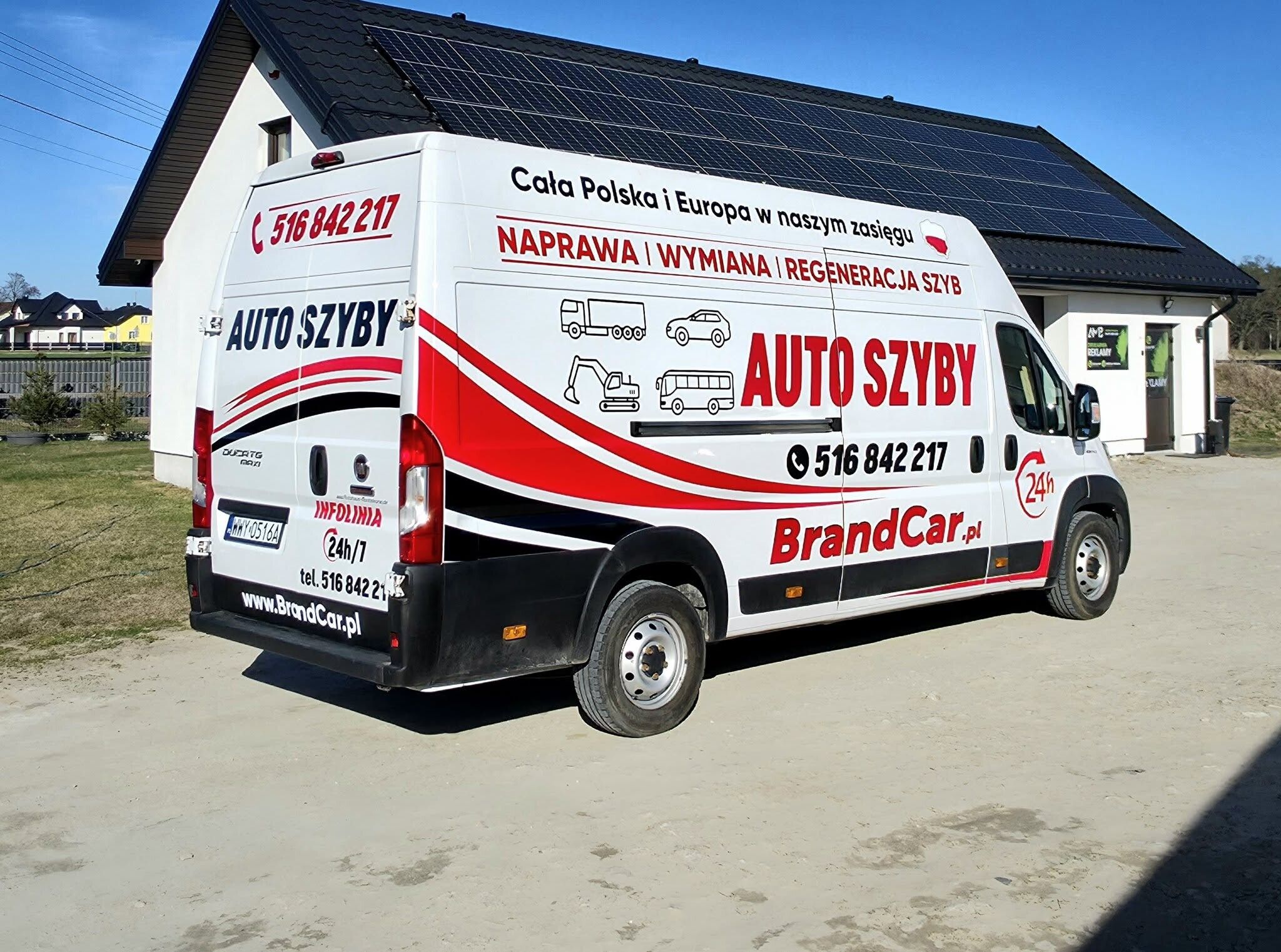 Oklejenie Fiata Ducato dla Auto Szyby