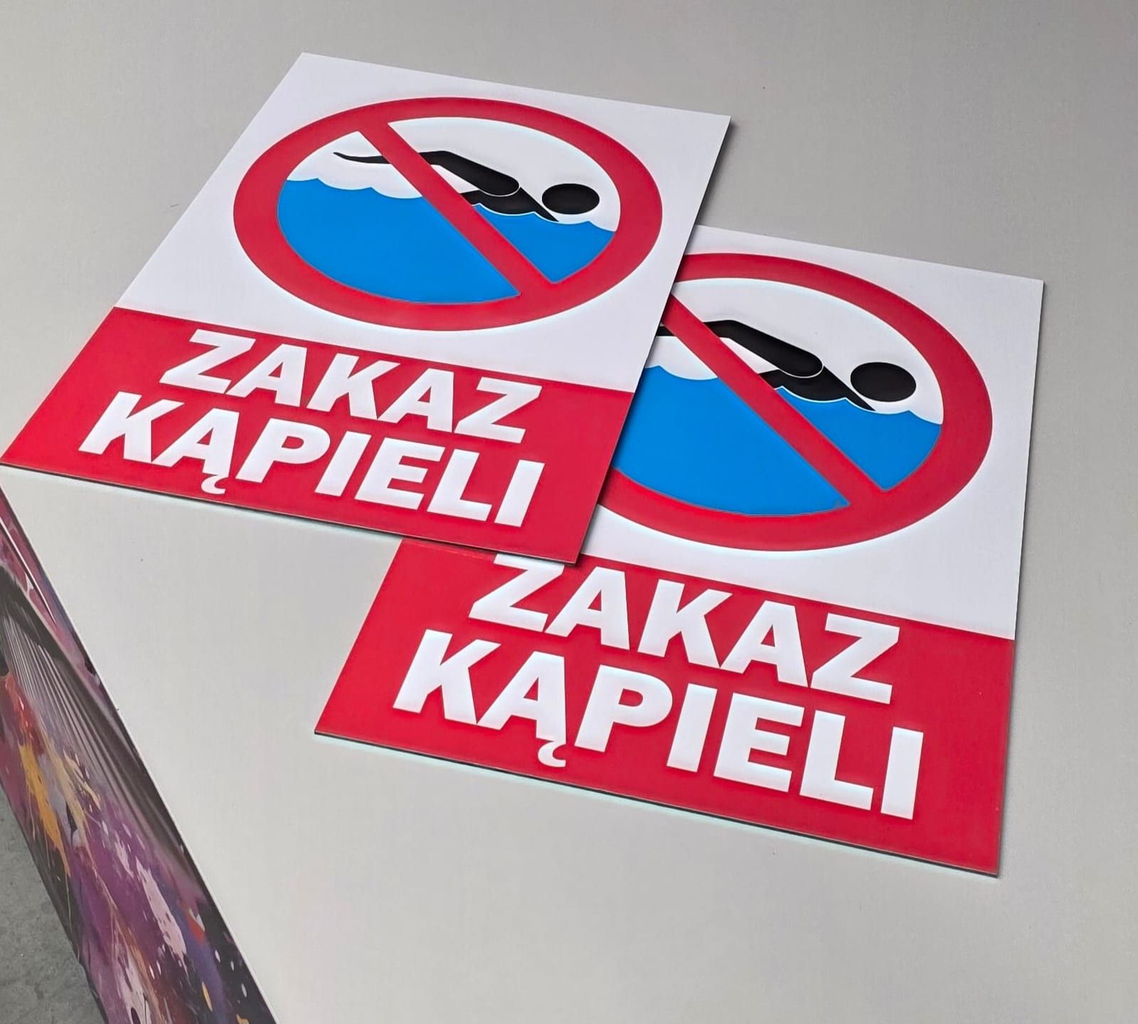 Tablice „Zakaz kąpieli” – zdjęcie 1 z 1