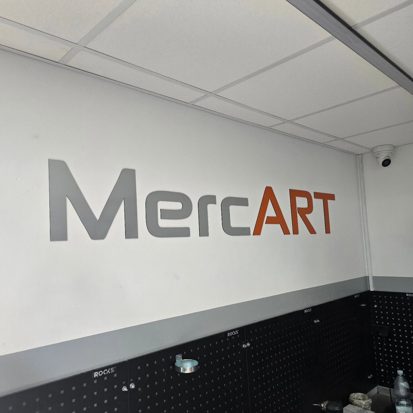 Litery 3D MercART