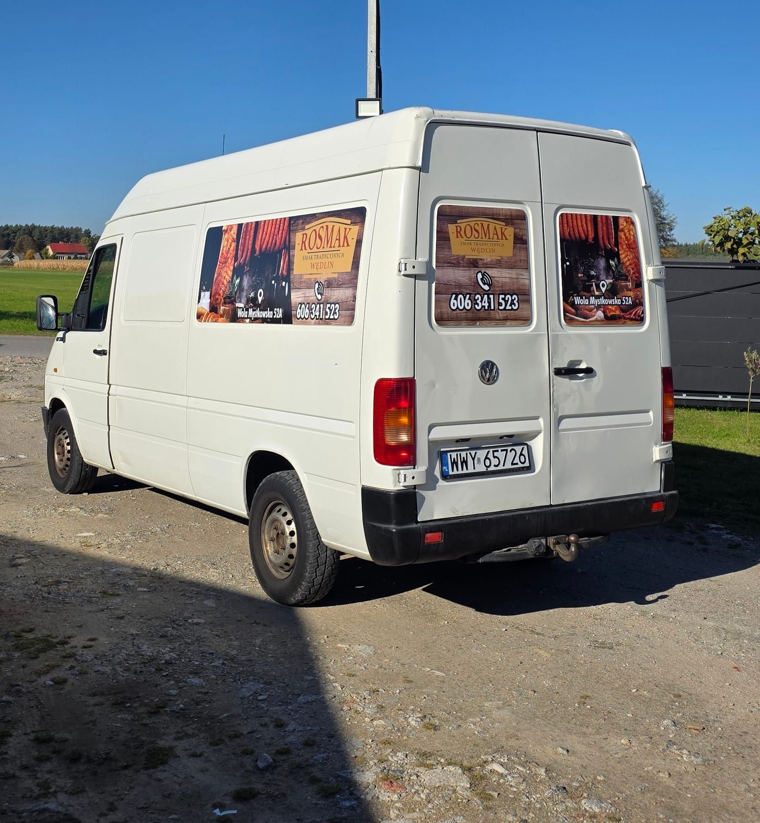 Oklejenie VW LT – Rosmak