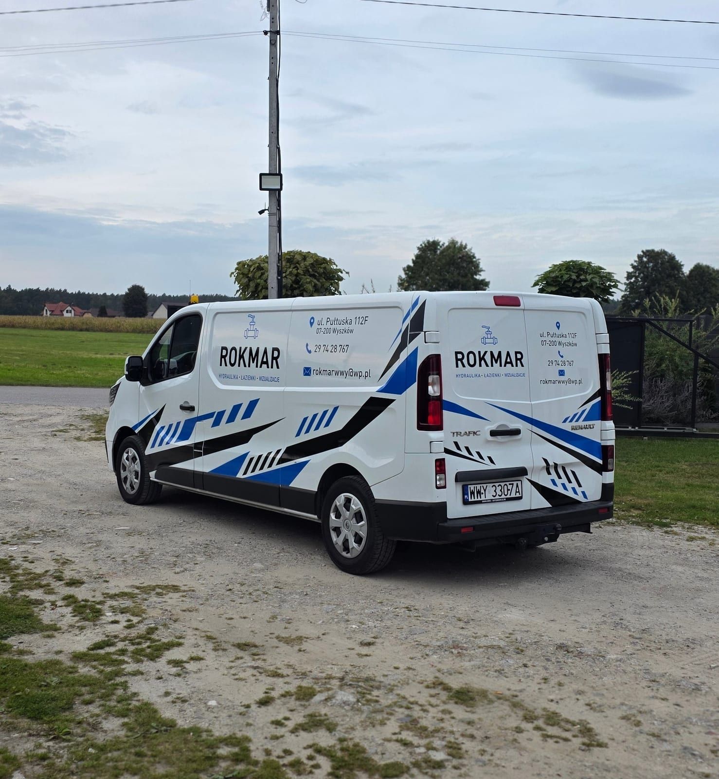 Oklejenie Renault Trafic – Rokmar – zdjęcie 1 z 2