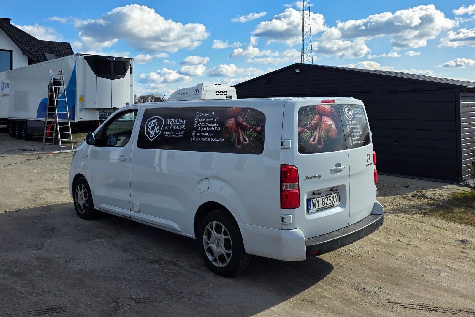 Oklejenie Citroëna Jumpy