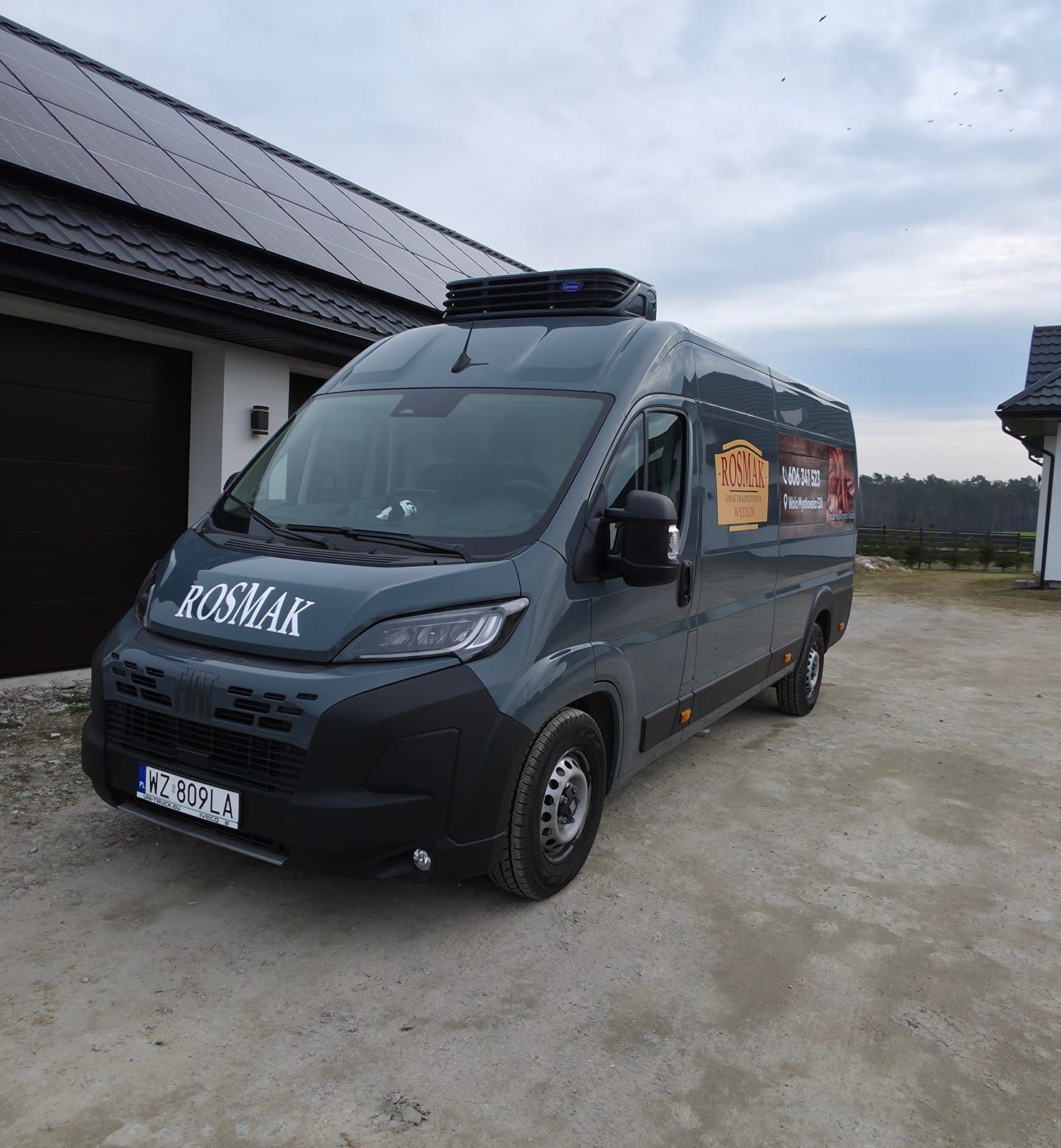 Oklejenie Fiata Ducato – Rosmak