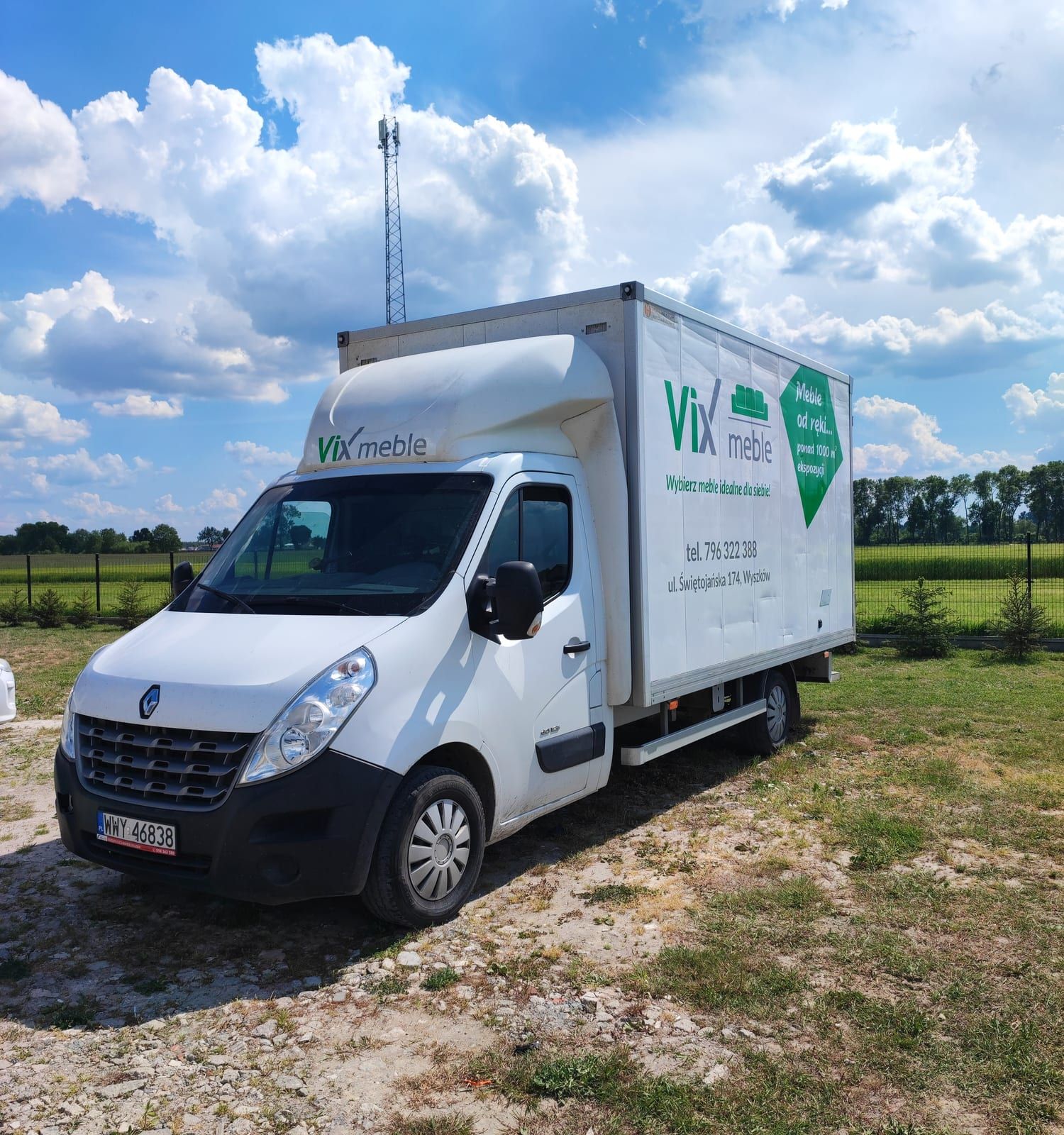 Oklejenie kontenera – Vix Meble – zdjęcie 1 z 2