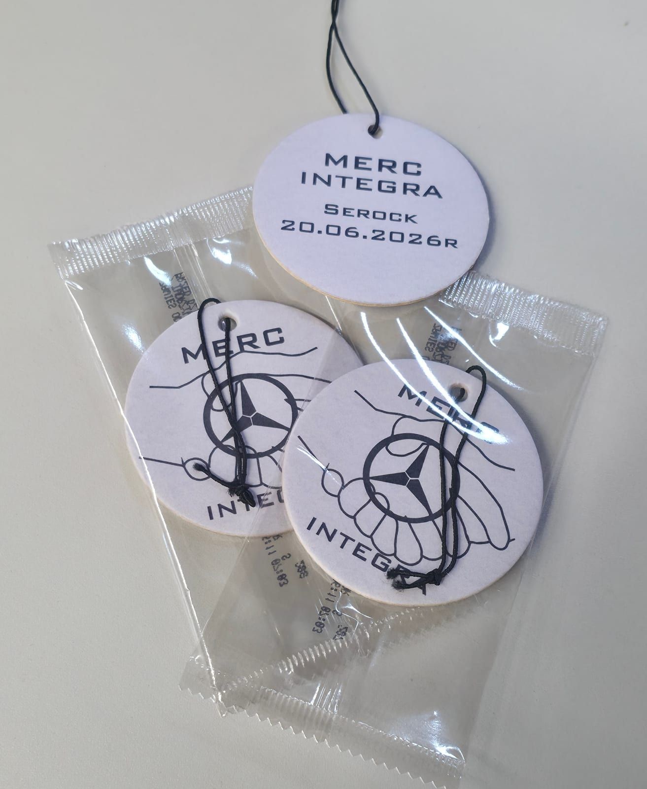 Zawieszki zapachowe Merc-Integra