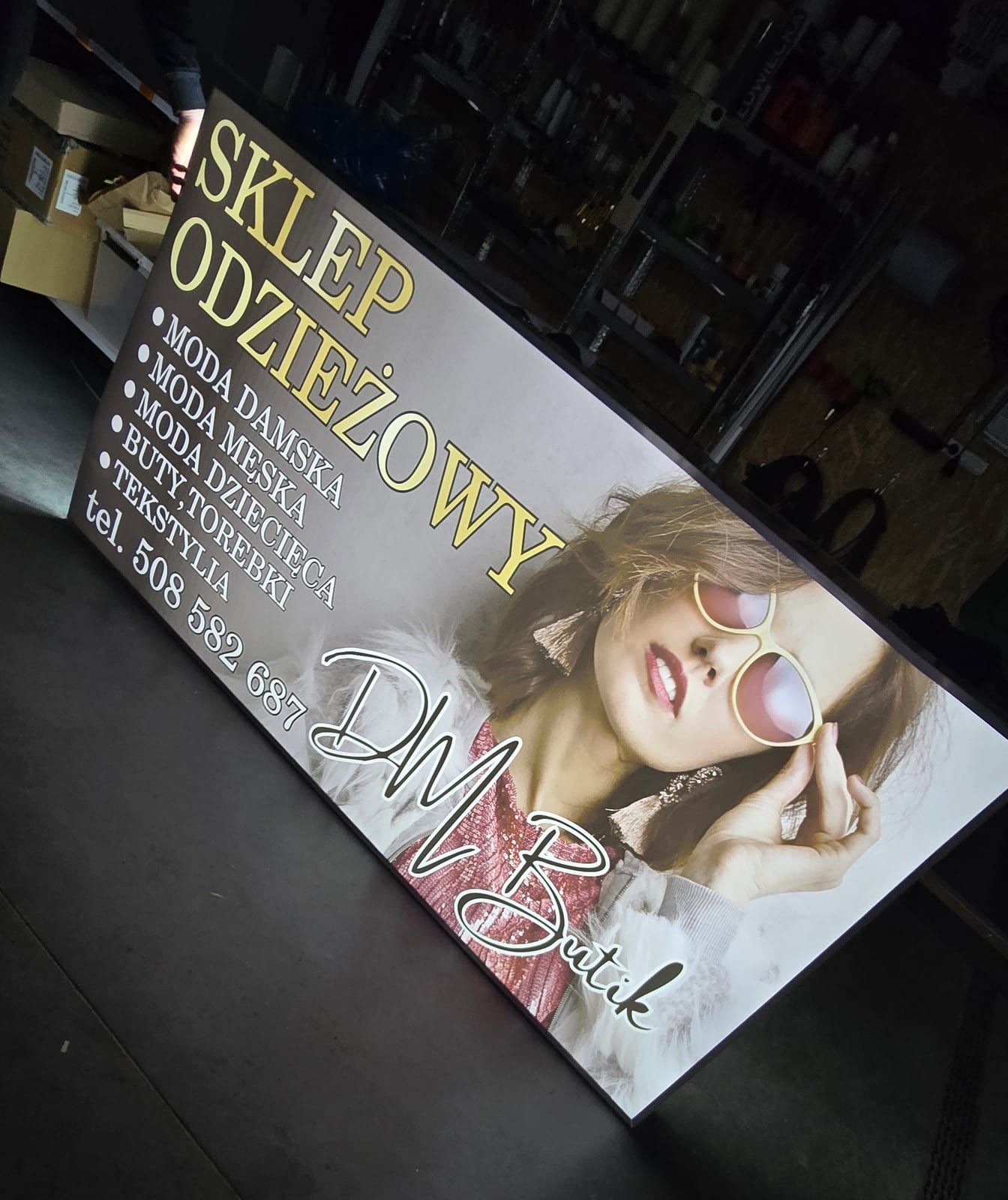 Baner – Sklep odzieżowy DM Butik