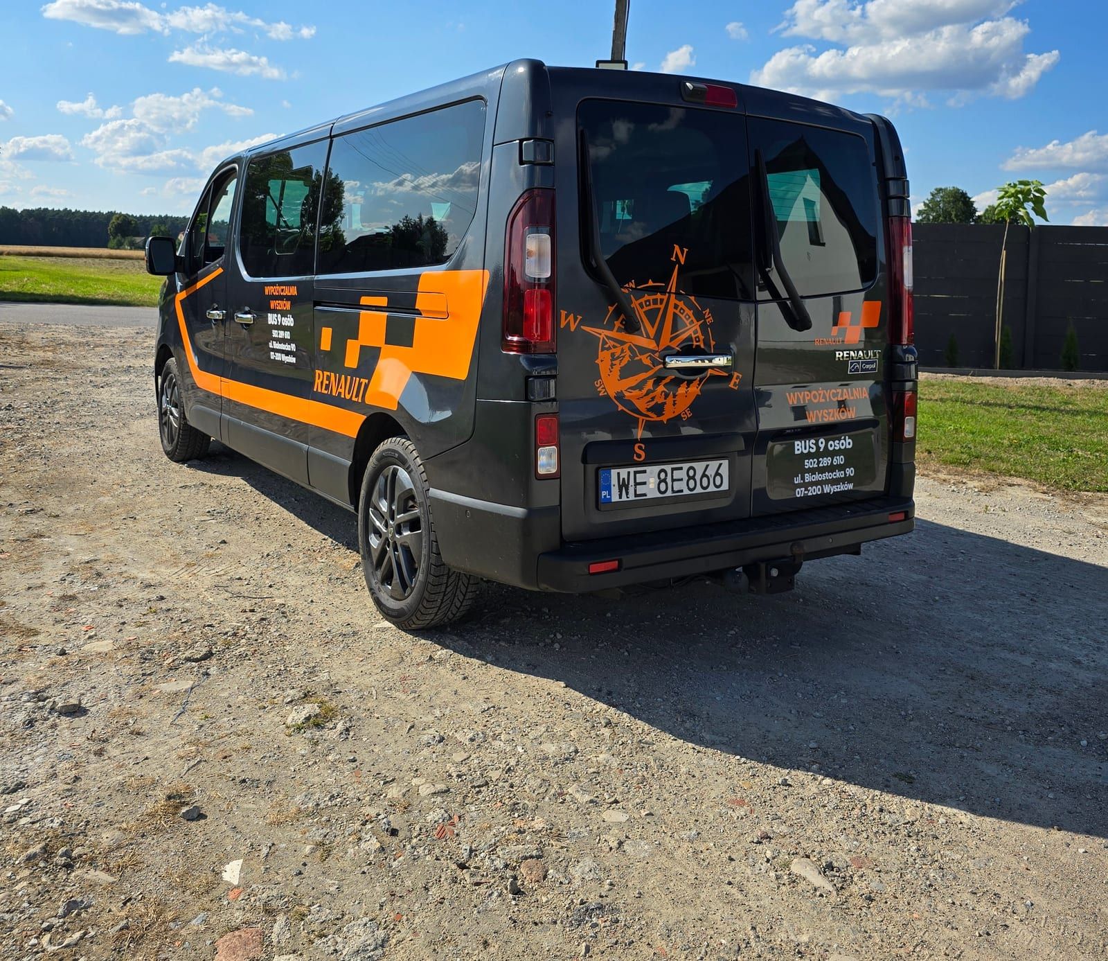 Oklejenie Renault Trafic