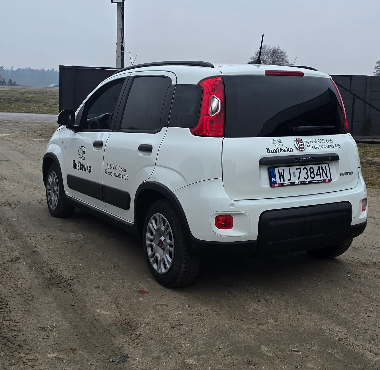 Oklejenie Fiata Pandy – Huśtawka