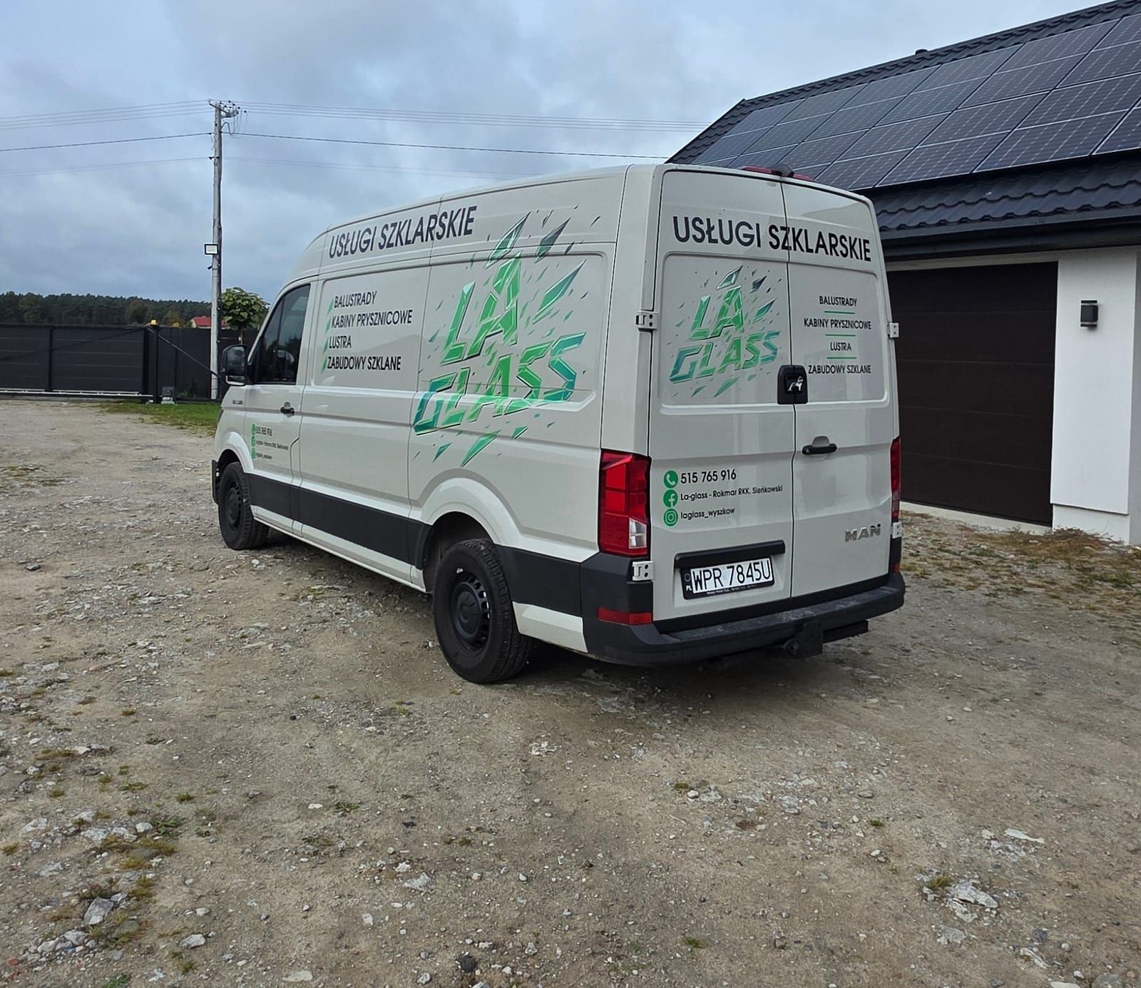 Oklejenie MAN TGE – La Glass