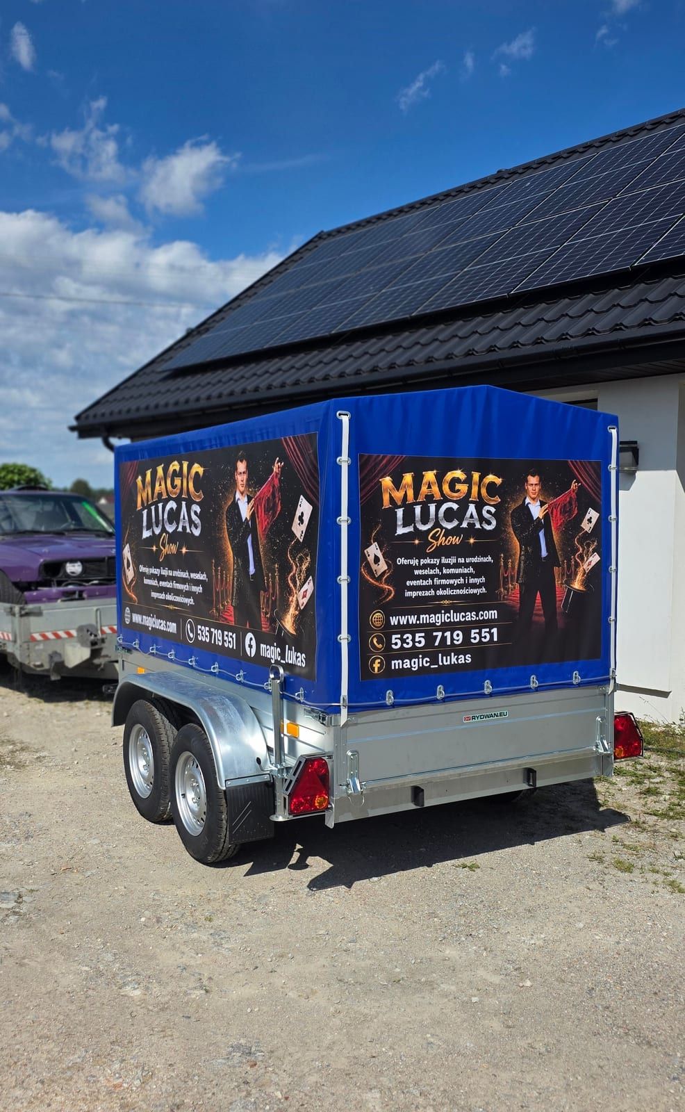 Oklejenie przyczepy – Magic Lucas – zdjęcie 1 z 1