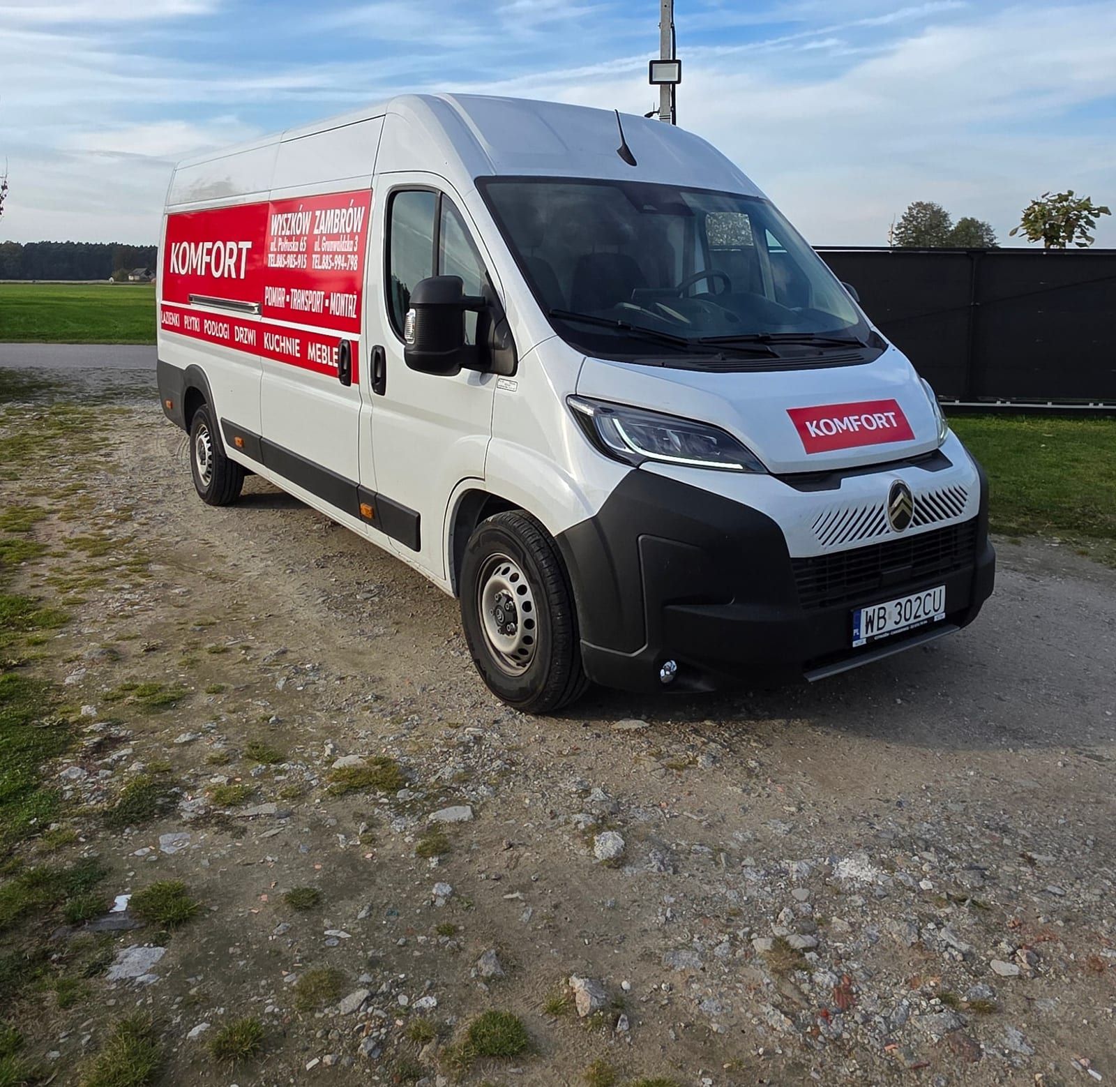 Oklejenie Fiata Ducato – Komfort – zdjęcie 2 z 2