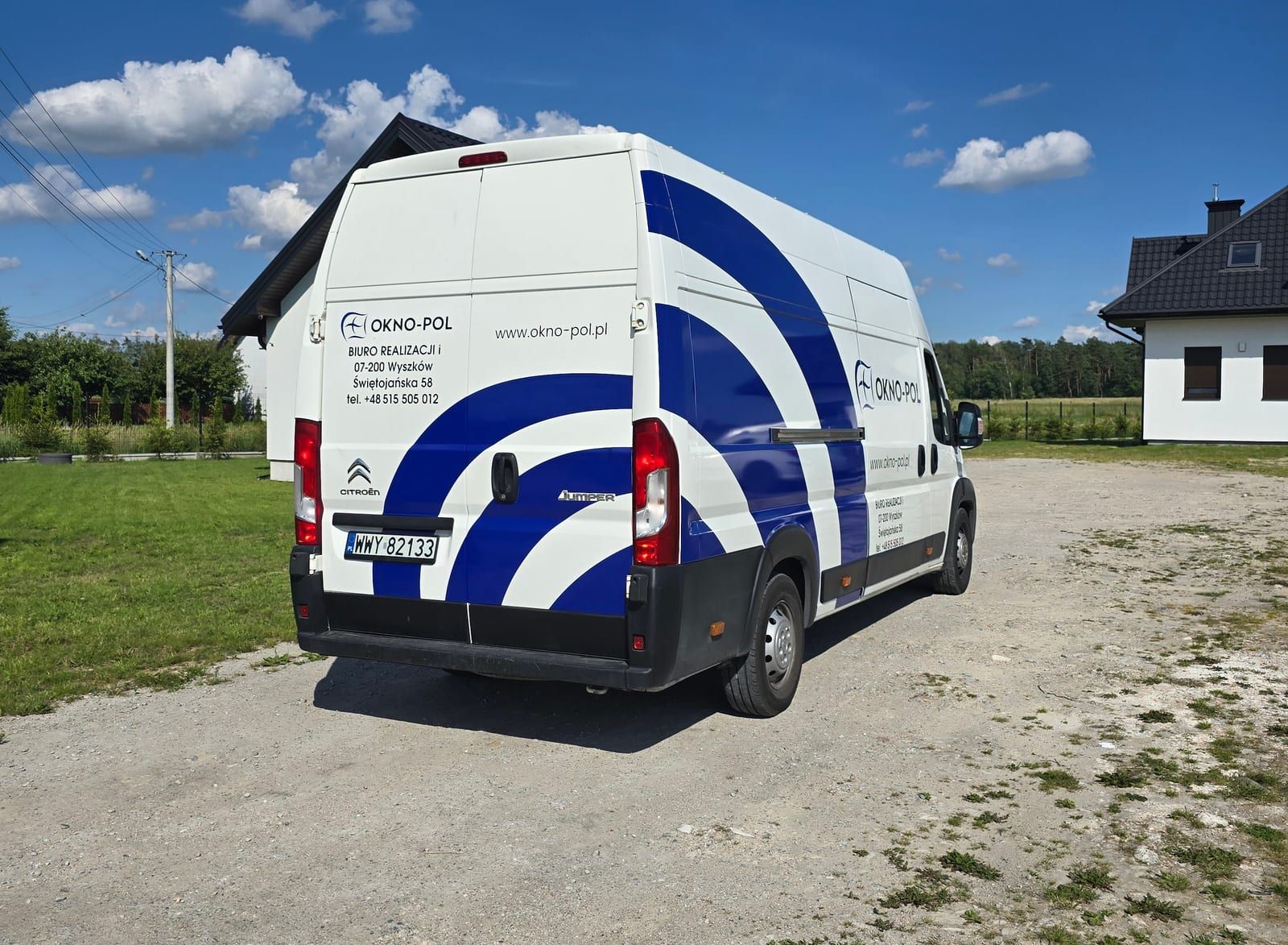 Oklejenie Citroëna Jumpera – Okno-Pol – zdjęcie 2 z 2