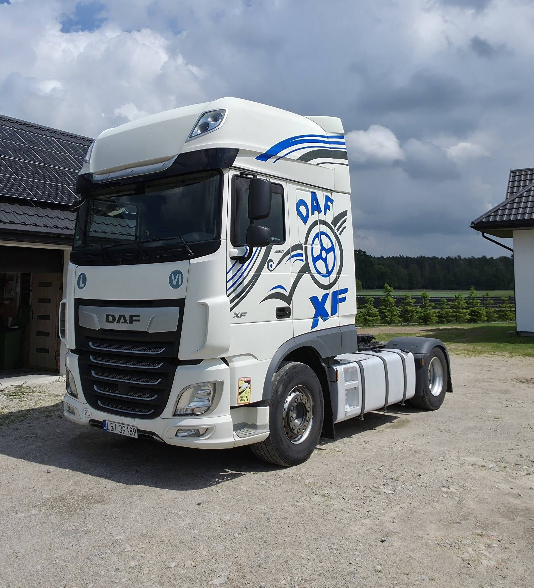 Grafika na ciągnik DAF XF – zdjęcie 2 z 2