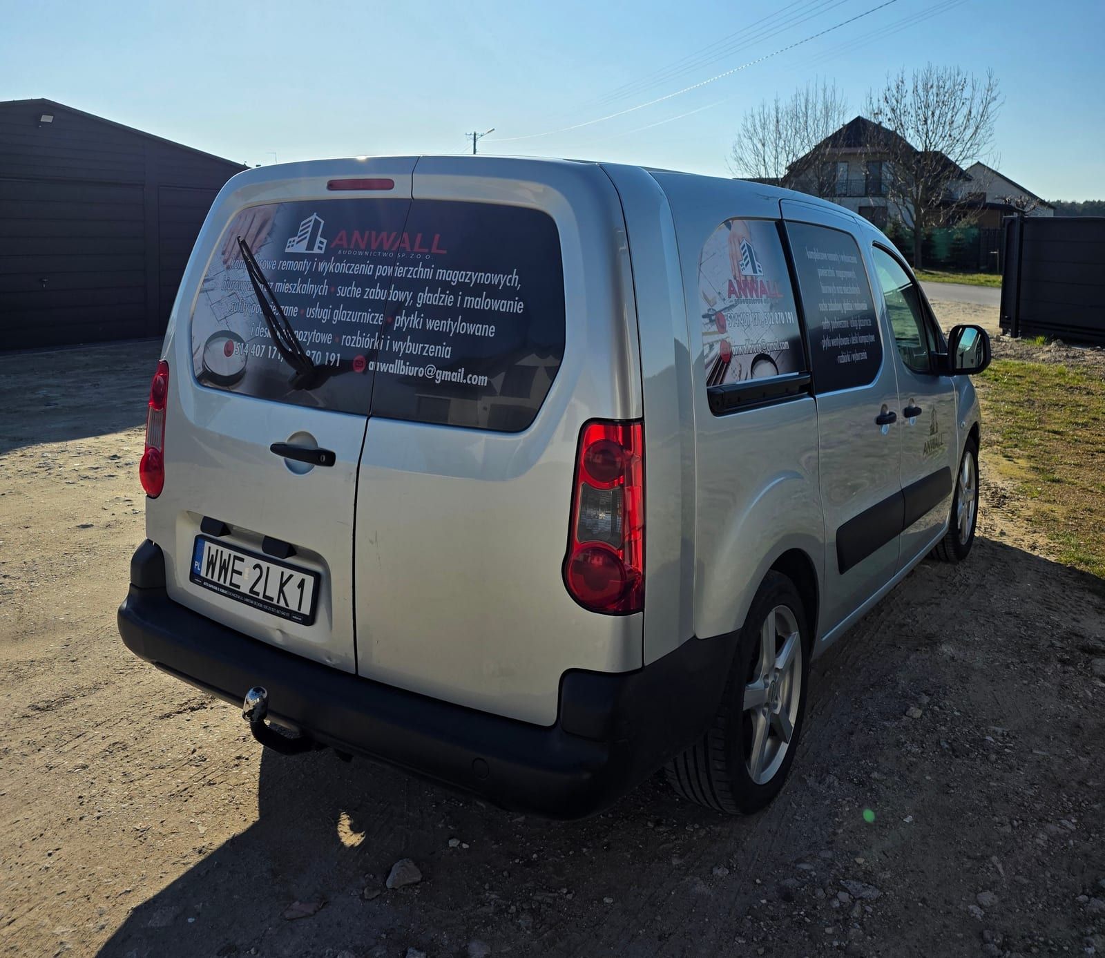 Oklejenie Citroëna Berlingo – Anwall – zdjęcie 2 z 2
