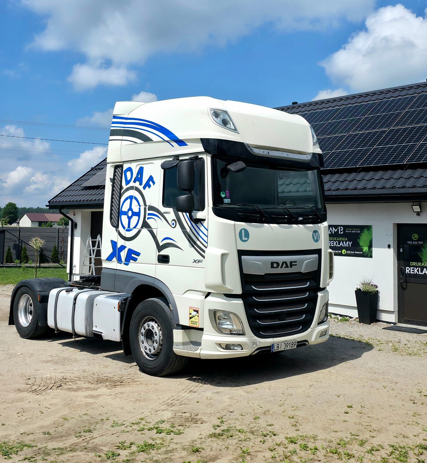 Grafika na ciągnik DAF XF – zdjęcie 2 z 2