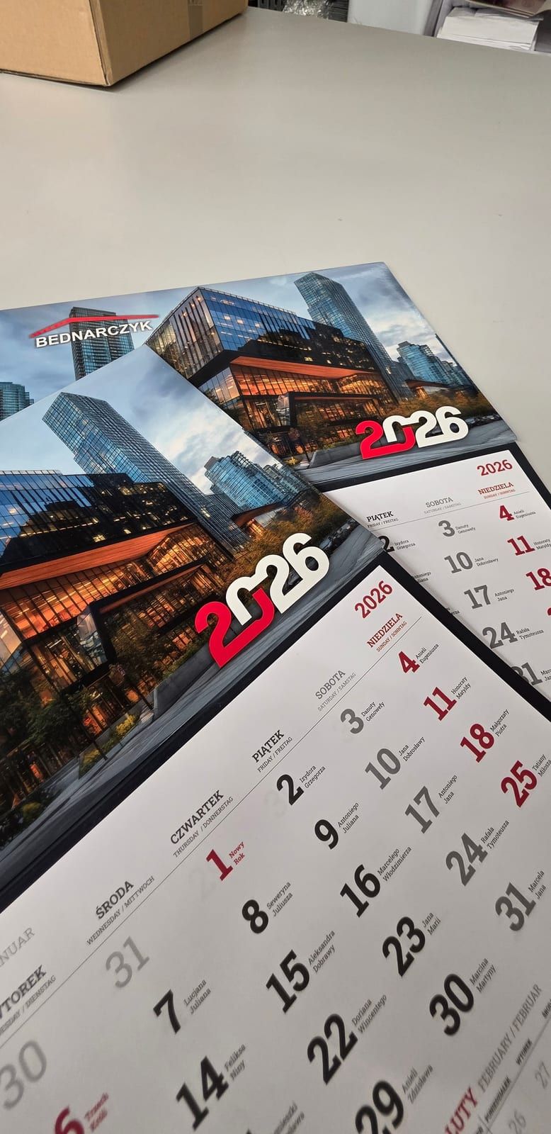 Kalendarze 2026 – Bednarczyk – zdjęcie 2 z 2