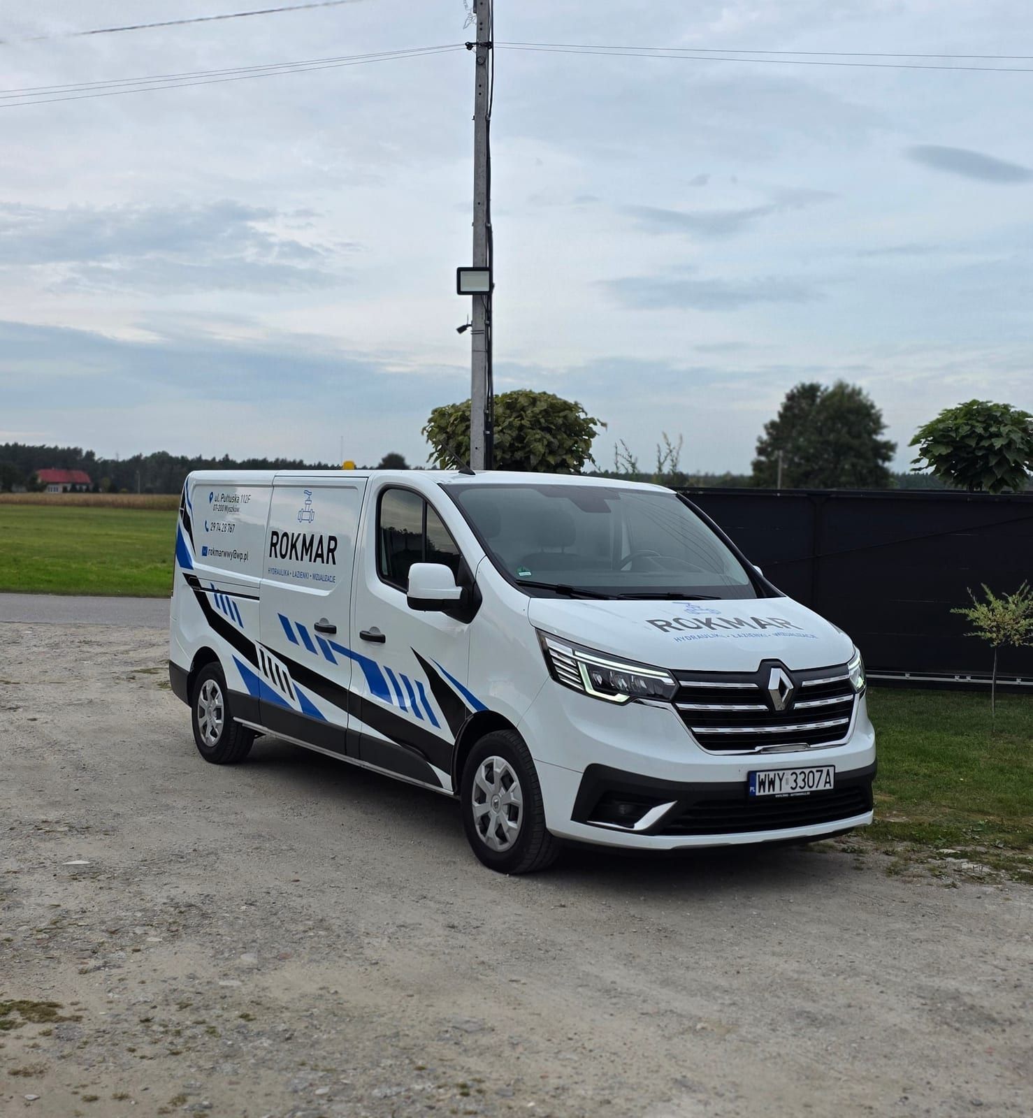 Oklejenie Renault Trafic – Rokmar – zdjęcie 2 z 2