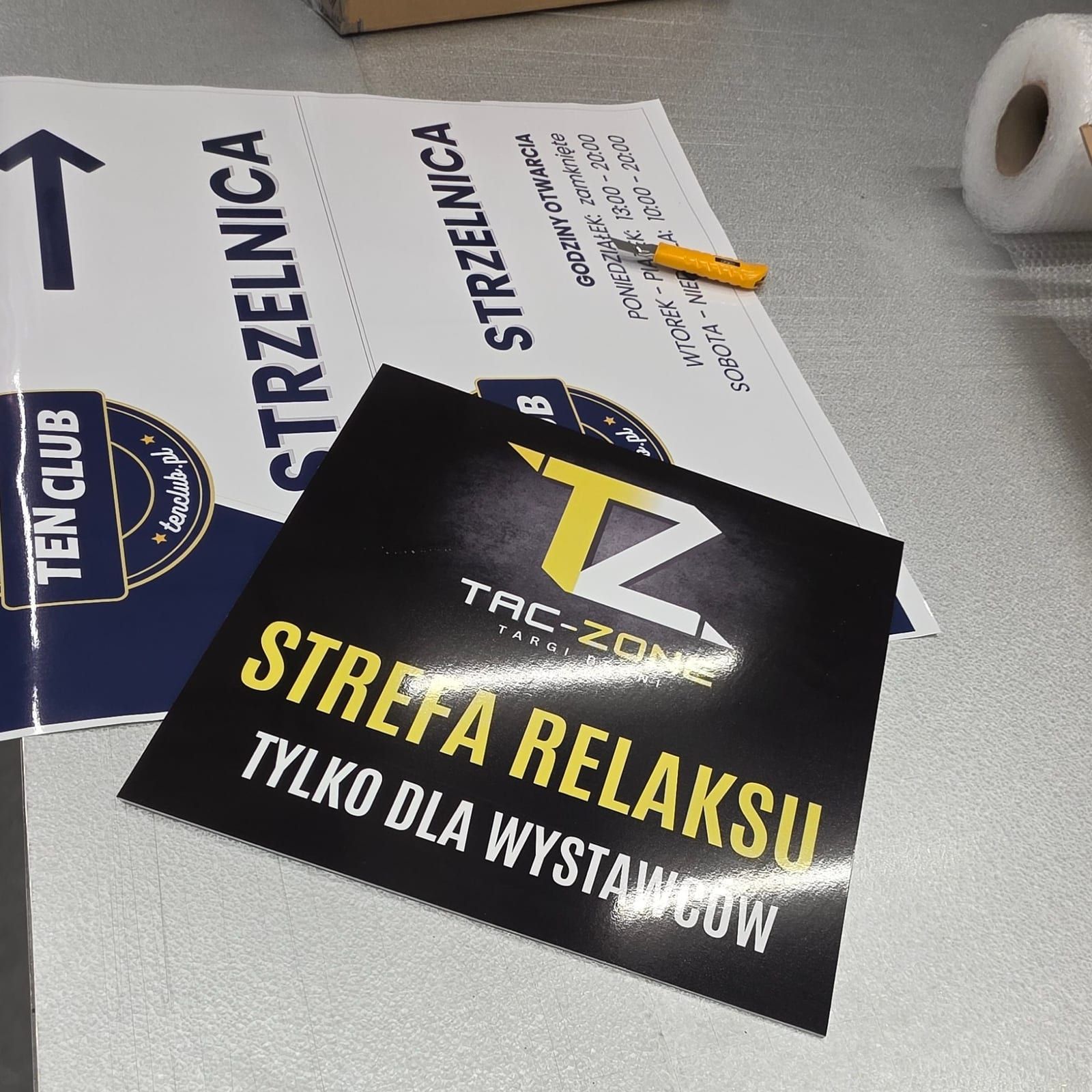 Oznakowanie – Tac-Zone Targi Broni – zdjęcie 2 z 6