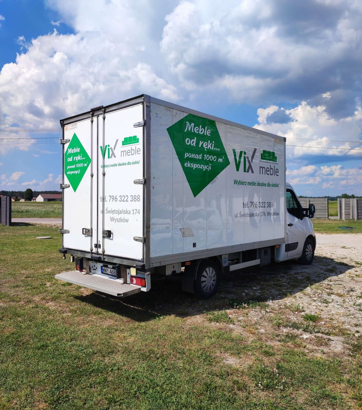 Oklejenie kontenera – Vix Meble – zdjęcie 2 z 2