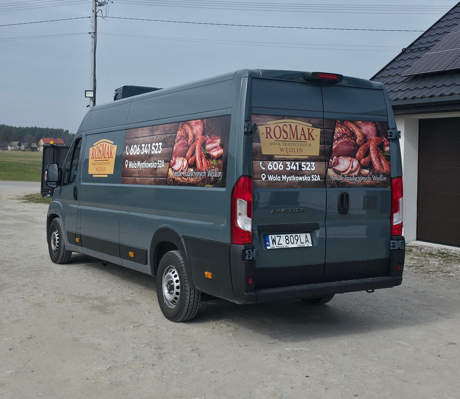 Oklejenie Fiata Ducato – Rosmak – zdjęcie 3 z 3