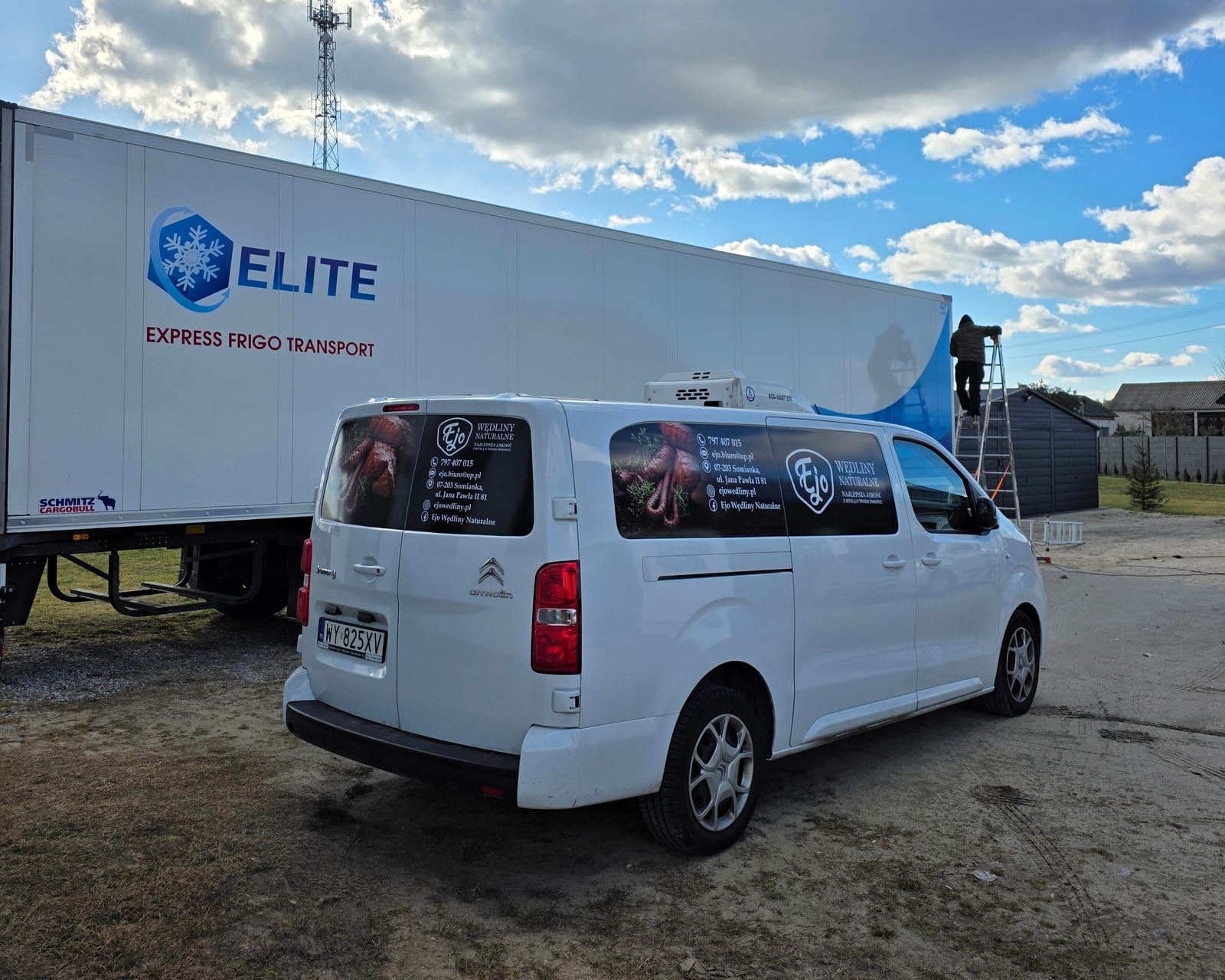 Oklejenie Citroëna Jumpy – zdjęcie 3 z 3