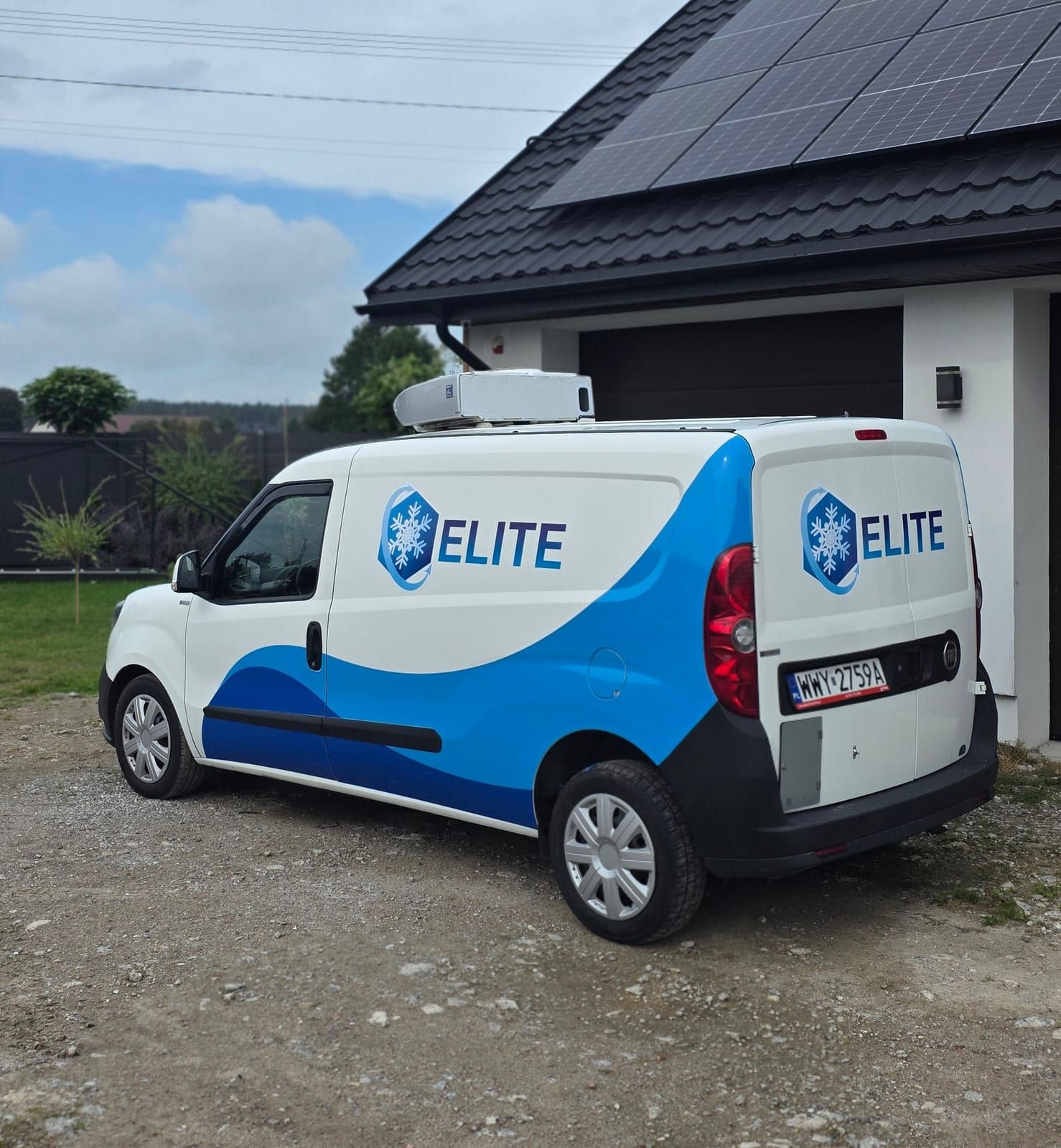 Oklejenie Fiata Doblo – Elite – zdjęcie 3 z 3